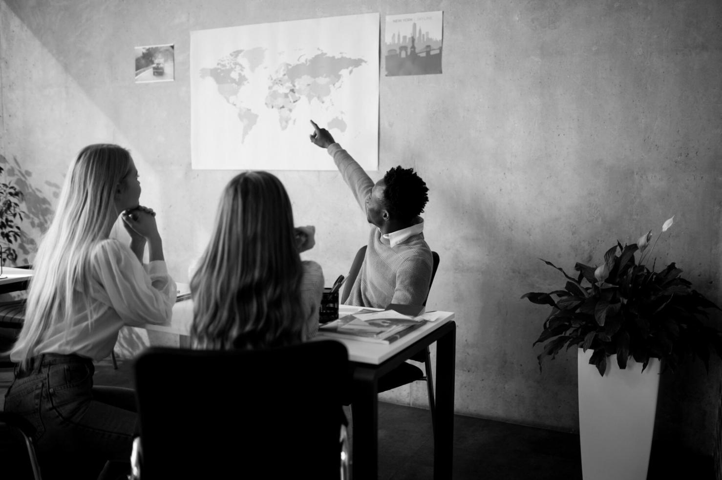 Designer working on multiple web design projects simultaneously